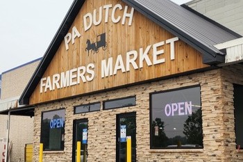 Fresh produce at the Amish Market