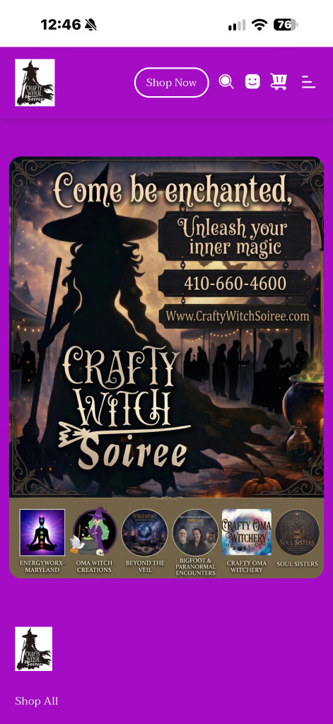 Crafty Witch Soirée